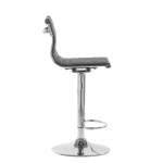 Black stackable Bar Stool ST-105 - Image 5