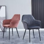 Velvet Stool Dining Chairs DC-143 - Image 6