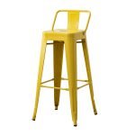 Black Stand Bar Stool For Kitchen And Dinnig ST-101 - Image 3