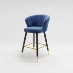 Metal Stand Bar Stools For Kitchen ST-103 - Image 6