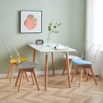 Modern Glossy Kitchen And Outdoor Dining Chairs DC-127 - Image 12