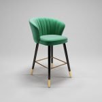 Metal Stand Bar Stools For Kitchen ST-103 - Image 7