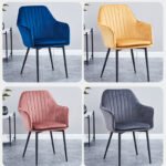 Velvet Stool Dining Chairs DC-143 - Image 2