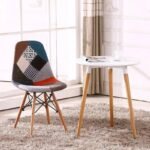 Patchwork Fabric Dining Chair DC-133 - Image 6