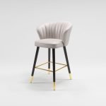 Metal Stand Bar Stools For Kitchen ST-103 - Image 3