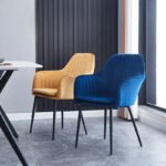 Velvet Stool Dining Chairs DC-143 - Image 7