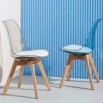 Modern Glossy Kitchen And Outdoor Dining Chairs DC-127 - Image 8