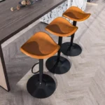 Saddle Leather Bar Stool ST-120 - Image 7