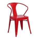 Vintage Industrial Iron Dining Chair DC-144 - Image 4