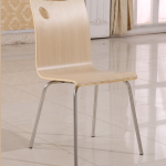 Modern Nordic Style  Classic Wood Ply Chair For Canteen &Restaurant DC-129
