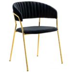 Gold Glam Smart Living Dining Chair DC-115 - Image 3