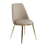 Gold Metal Designer Comfort Dining Chair DC-116 - Image 8