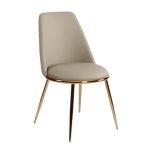 Gold Metal Designer Comfort Dining Chair DC-116 - Image 2