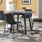 Modern Home Round Shaped Dining Table DT-110 - Image 4