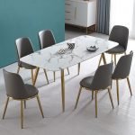 Gold Metal Designer Comfort Dining Chair DC-116 - Image 6