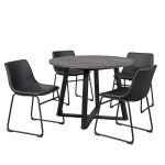 Modern Home Round Shaped Dining Table DT-110 - Image 6