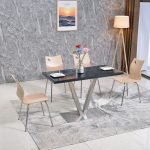 Luxury 4 Seater Dining Table Set DT-107 - Image 4
