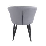 Modern Design Nordic Velvet Banquet Dining Chair DC-125 - Image 7