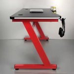 Gaming Desk with Cup Holder And Headphone Hook GT-106 - Image 5