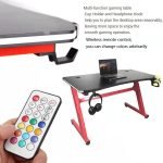 Gaming Desk with Cup Holder And Headphone Hook GT-106 - Image 6