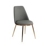 Gold Metal Designer Comfort Dining Chair DC-116 - Image 5
