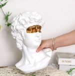 Classic Greek Figure Head Statue - Image 3