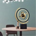 Marble Base Metal Globe - Image 3