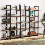 Living Room Display Rack Stand 5 Tier Bookcase Shelf