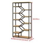 Portable Modern Furniture Large Tall Bookcase - Image 3