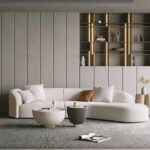 Boucle Couch sofa - Image 5