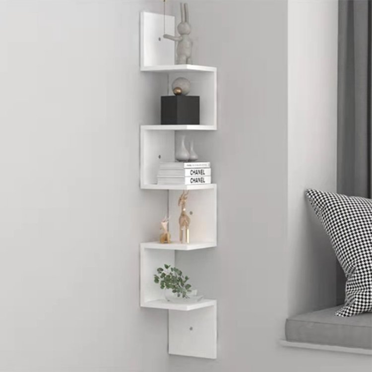 H633f606367ad4a7f8d2edd126514a004y Corner Display Shelves - Image 1
