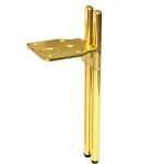 furniture parts metal golden straight sofa legs / cabinet feet support - Image 5