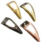 Hardware wholesale 130mm metal modern decorative chrome furniture sofa legs for chair