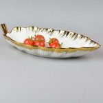 Luxury White Electroplated Ceramic Plates - Image 5