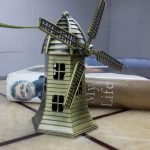 Europe Style The Netherlands Windmill Souvenir Gift Holland Windmill Model - Image 4