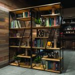 Portable Modern Furniture Large Tall Bookcase - Image 5