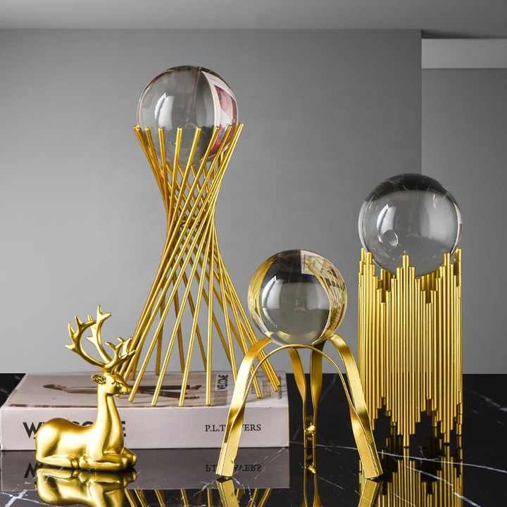 He9dae48fa22841c2892ab18a22097c46u.jpg_720x720q50 Decor Interior Modern Crystal Ball - Image 1