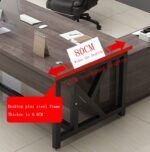 Wooden Manager Office Desk MT-102 - Image 5