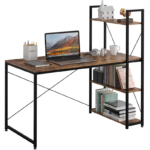 Study Computer Desk with Side Shelf ST-109