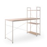Study Computer Desk with Side Shelf ST-109 - Image 4
