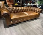 Leather Office Sofa OS-107 - Image 3