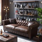 Leather Office Sofa OS-107 - Image 4