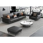Modern Synthetic Leather Sofa OS-112